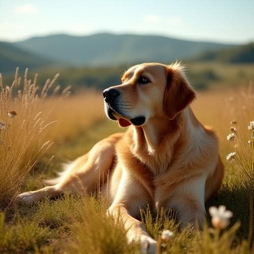 Dog named Амалия