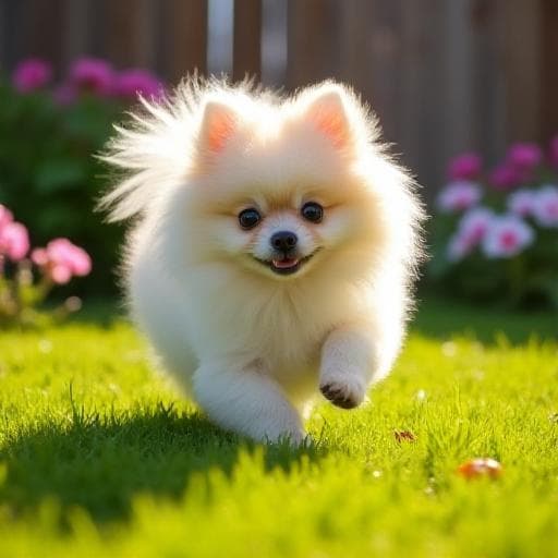 Dog named Пушок