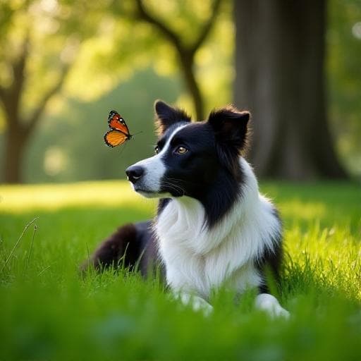 Dog named Aang
