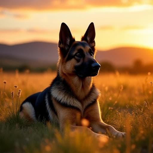 Dog named Aaric