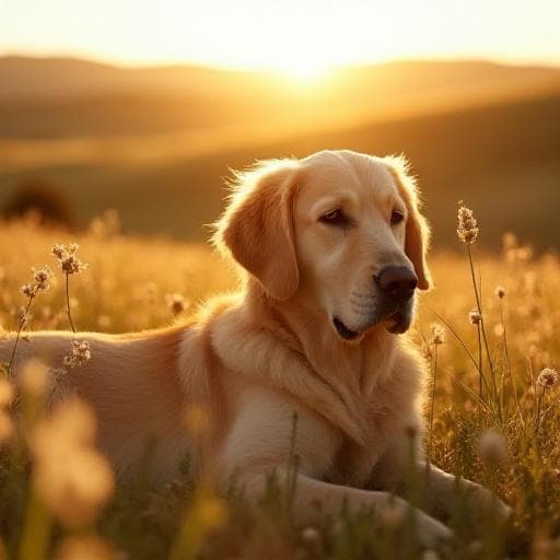 Dog named Aaru