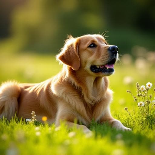 Dog named Adan
