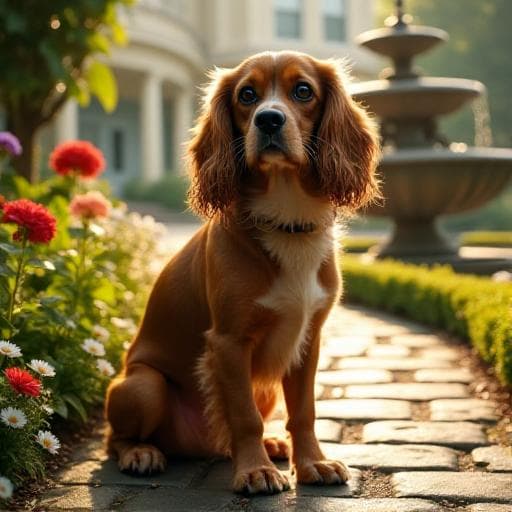 Dog named Adelina