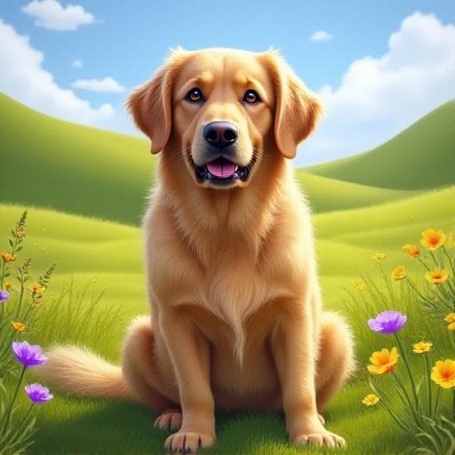 Dog named Adita