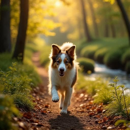 Dog named Adventure