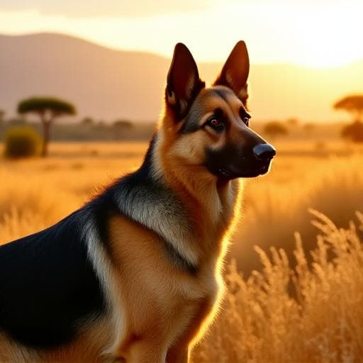 Dog named Akello