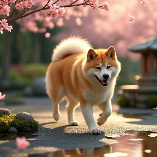Dog named Akimo