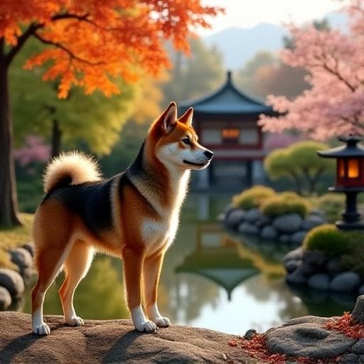 Dog named Akio
