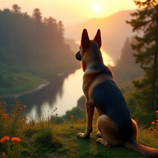 Dog named Alam