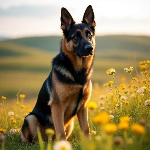Dog named Aleandra