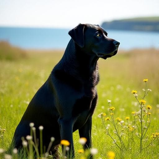 Dog named Alix