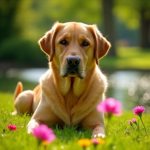Dog named Aliz