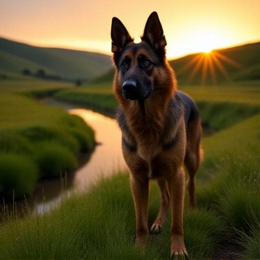Dog named Allister