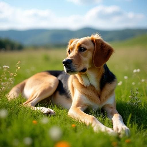 Dog named Amalou