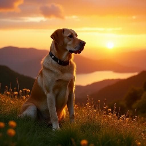 Dog named Amar