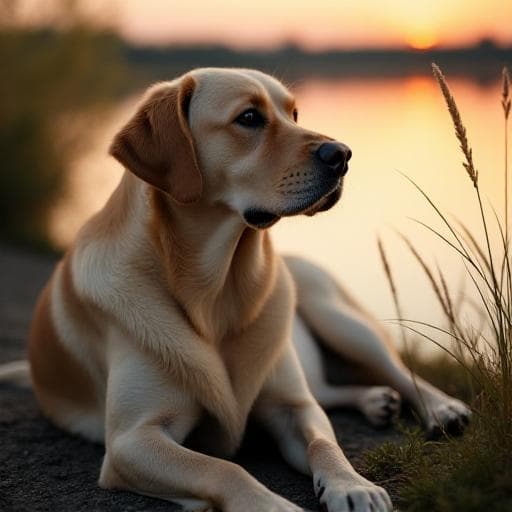 Dog named Amara