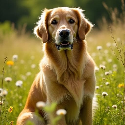 Dog named Amira
