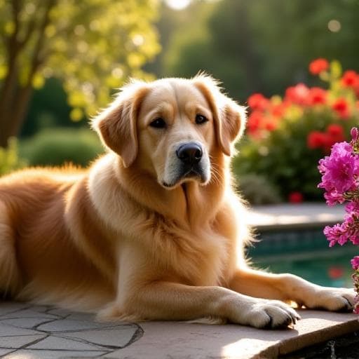 Dog named Amoka