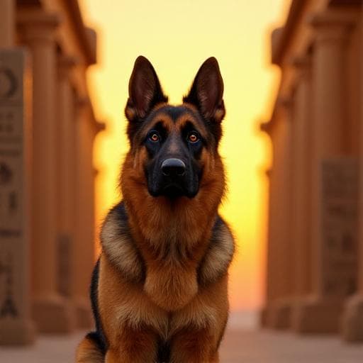 Dog named Amon