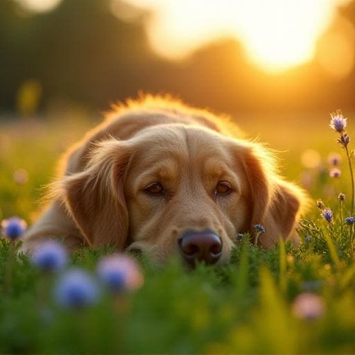 Dog named Amulet