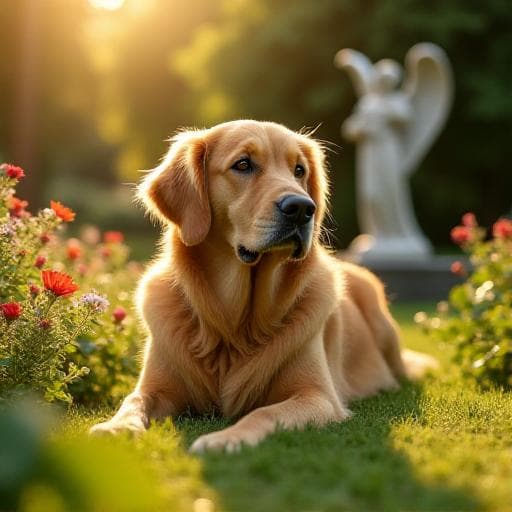 Dog named Angelus