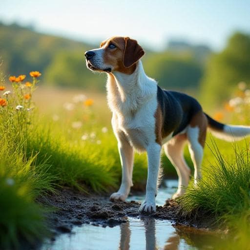 Dog named Anka