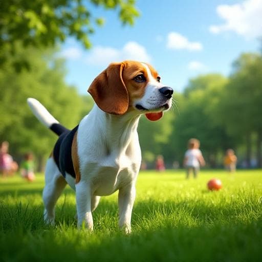 Dog named Antje