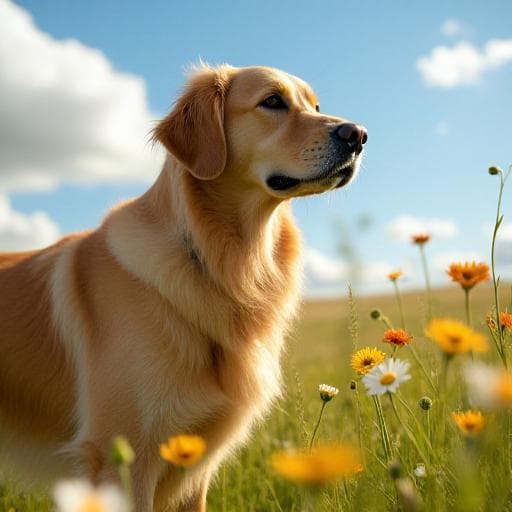Dog named Apollo