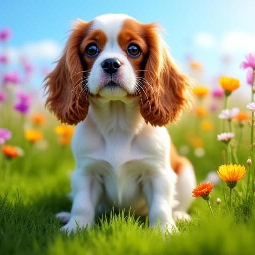 Dog named Aria