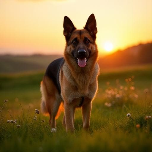 Dog named Aries