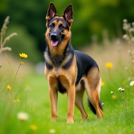 Dog named Aris