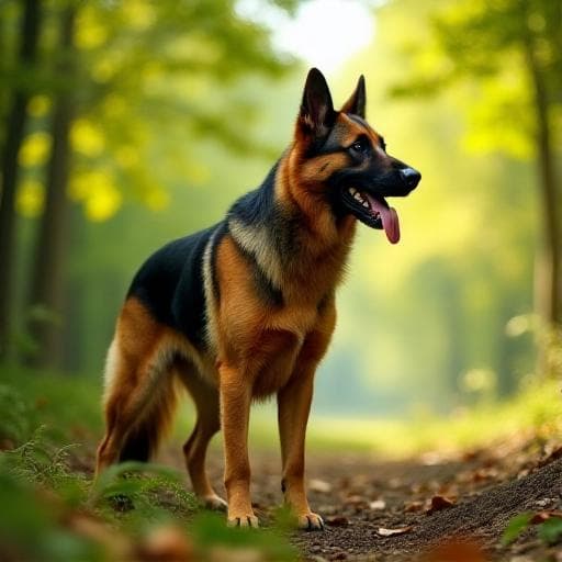 Dog named Arna