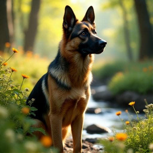 Dog named Arya