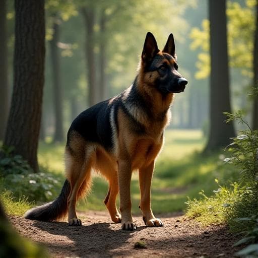 Dog named Ash
