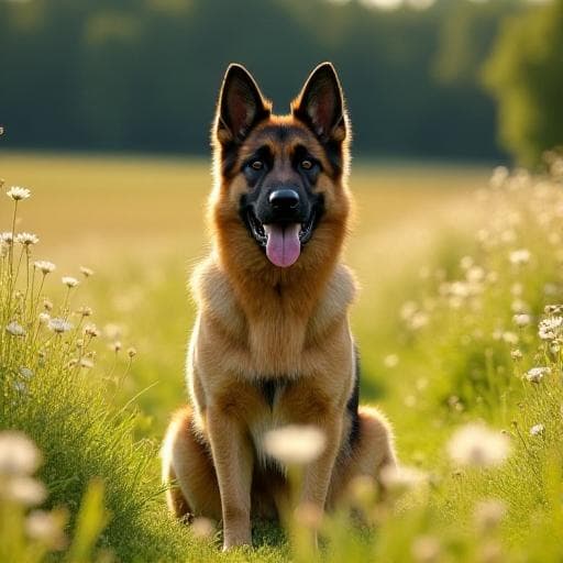 Dog named Asher