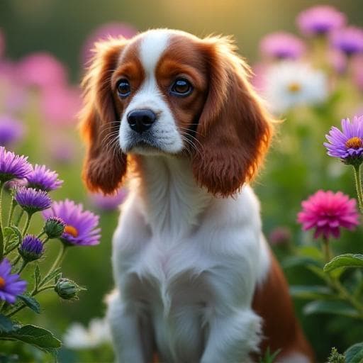 Dog named Aster
