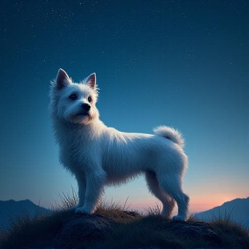 Dog named Astra