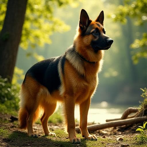 Dog named Athina