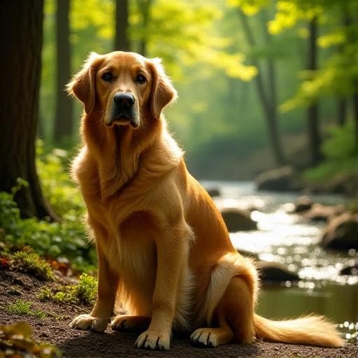Dog named Augustine
