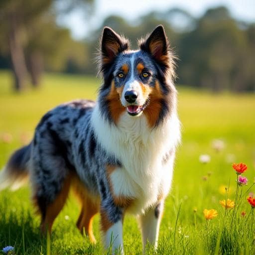 Dog named Aussie
