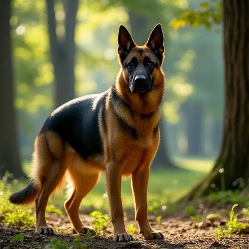 Dog named Avenger