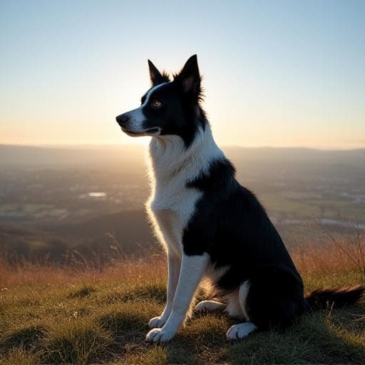 Dog named Aviator