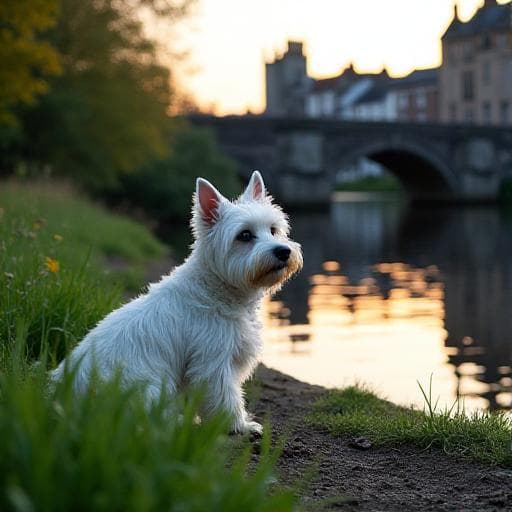 Dog named Ayr