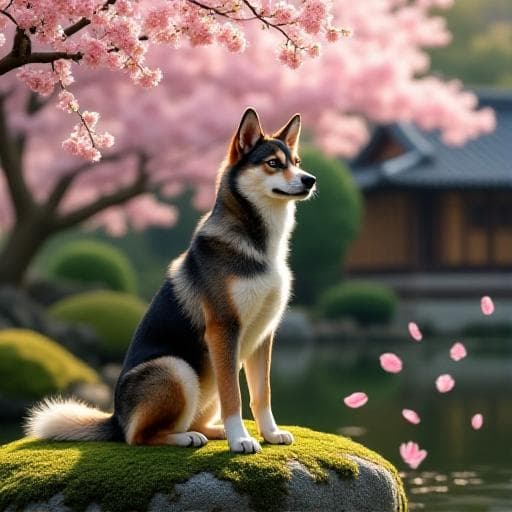Dog named Azia