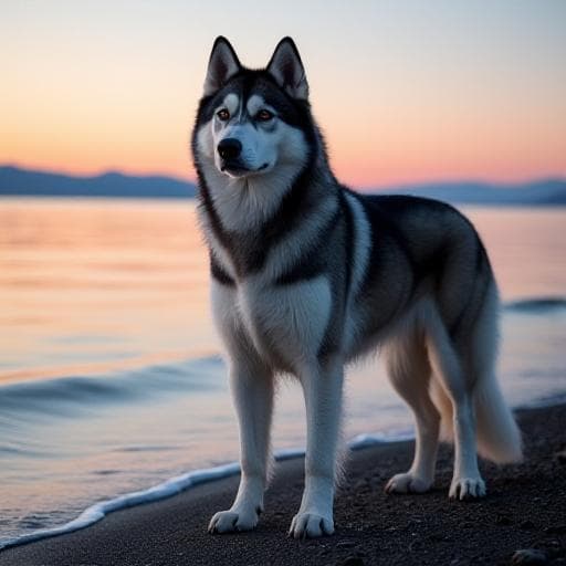 Dog named Baikal