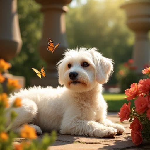 Dog named Bambina