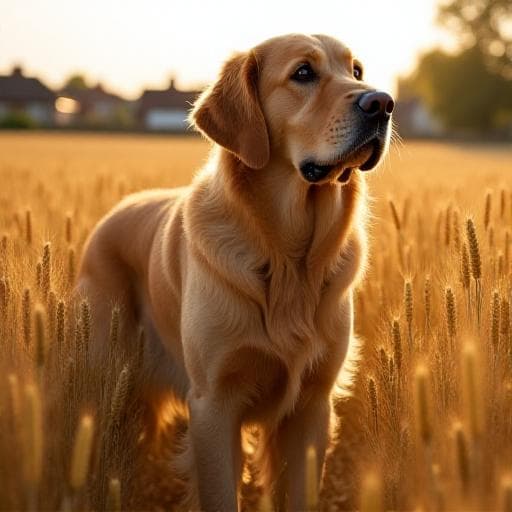 Dog named Barton
