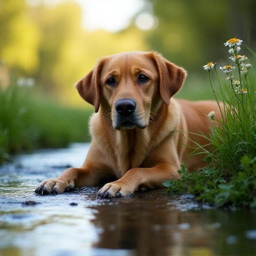 Dog named Beck