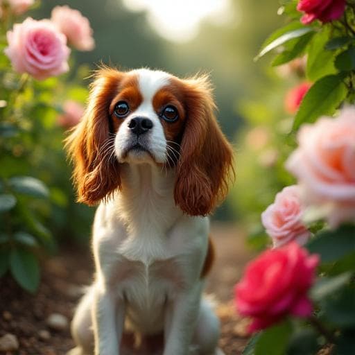 Dog named Bella Rose