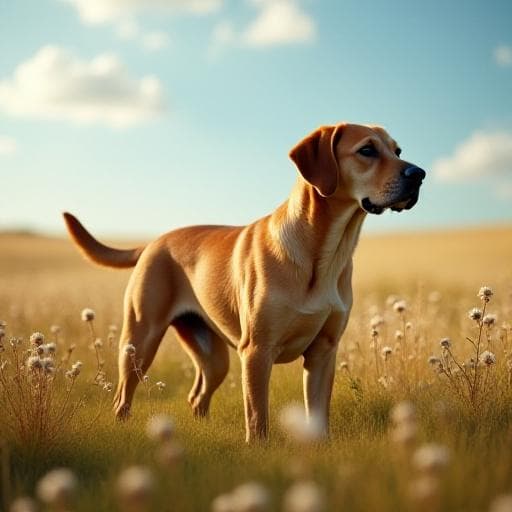 Dog named Bellamy